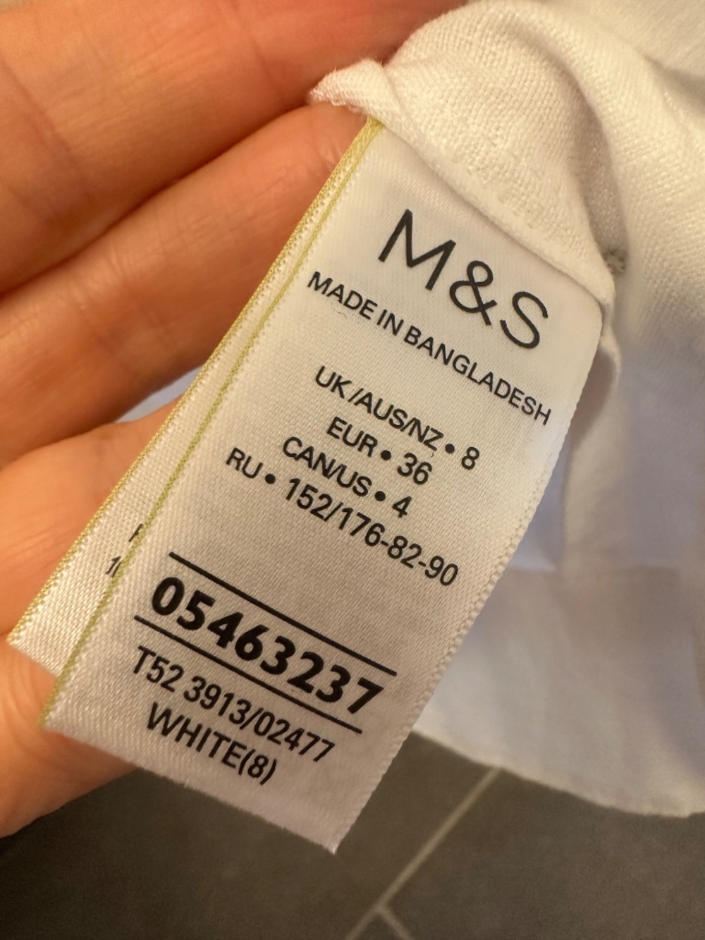 Brand New Marks & Spencer Pure Linen Tank Top Size S - Picture 4 of 10